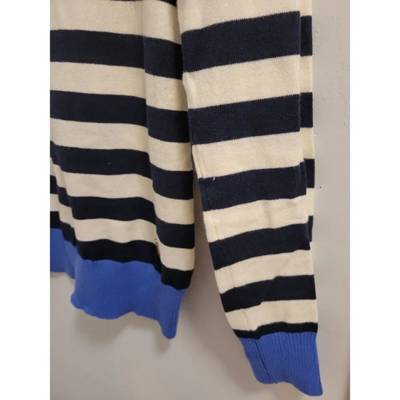 Nautica Womens Lightweight Pullover Blue Off White Sweater - Size Small. EUC - Picture 3 of 9